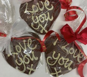 Chocolates hearts